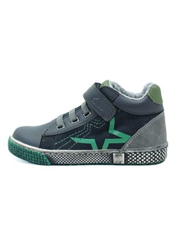 Ciao Skórzane sneakersy w kolorze szaro-zielonym ze sklepu Limango Polska w kategorii Półbuty dziecięce - zdjęcie 163789005