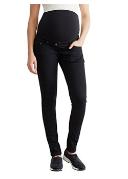 vertbaudet Dżinsy ciążowe - Slim fit - w kolorze czarnym ze sklepu Limango Polska w kategorii Spodnie ciążowe - zdjęcie 163789208