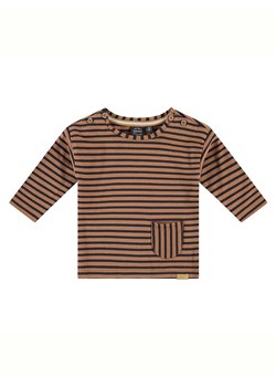 Babyface Koszulka w kolorze czarno-jasnobrązowym ze sklepu Limango Polska w kategorii Kaftaniki i bluzki - zdjęcie 163790169