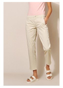 Rosner Spodnie &quot;May&quot; w kolorze beżowym ze sklepu Limango Polska w kategorii Spodnie damskie - zdjęcie 163791797