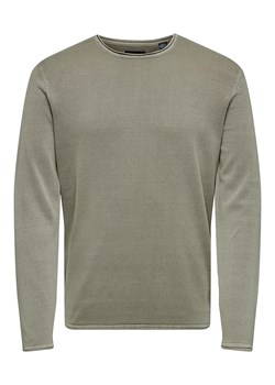 ONLY &amp; SONS Sweter &quot;Garson&quot; w kolorze beżowym ze sklepu Limango Polska w kategorii Swetry męskie - zdjęcie 163793216