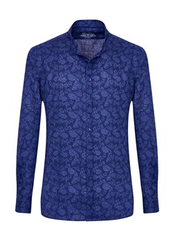 Camicissima Lniana koszula - Slim Comfort fit - w kolorze granatowym ze sklepu Limango Polska w kategorii Koszule męskie - zdjęcie 163794265
