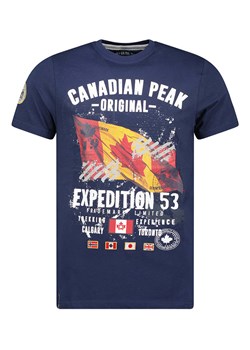 Canadian Peak Koszulka &quot;Jitcheneak&quot; w kolorze granatowym ze sklepu Limango Polska w kategorii T-shirty męskie - zdjęcie 163795297