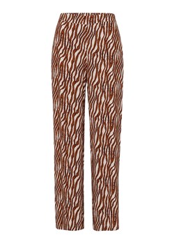 Zero Spodnie w kolorze beżowo-jasnobrązowym ze sklepu Limango Polska w kategorii Spodnie damskie - zdjęcie 163798497