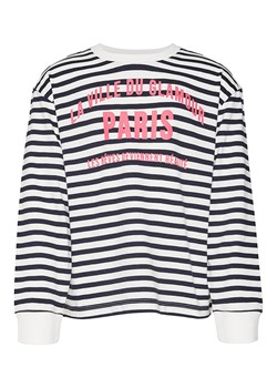 Vero Moda Girl Bluza &quot;Nella&quot; w kolorze czarno-białym ze sklepu Limango Polska w kategorii Bluzy dziewczęce - zdjęcie 163798585