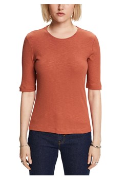 ESPRIT Koszulka w kolorze pomarańczowym ze sklepu Limango Polska w kategorii Bluzki damskie - zdjęcie 163799075