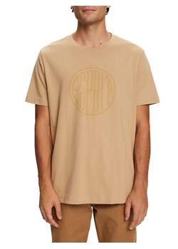 ESPRIT Koszulka w kolorze beżowym ze sklepu Limango Polska w kategorii T-shirty męskie - zdjęcie 163799135