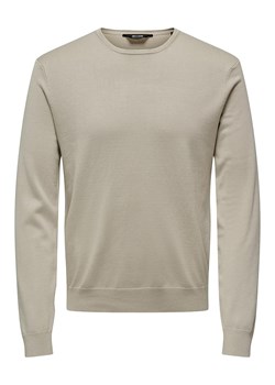 ONLY &amp; SONS Sweter &quot;Wyler&quot; w kolorze beżowym ze sklepu Limango Polska w kategorii Swetry męskie - zdjęcie 163799639