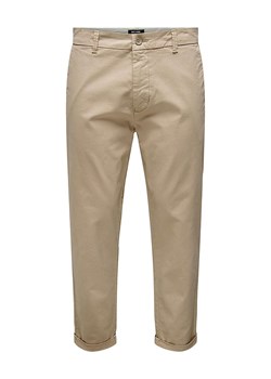 ONLY &amp; SONS Spodnie chino &quot;Kent&quot; w kolorze beżowym ze sklepu Limango Polska w kategorii Spodnie męskie - zdjęcie 163799647