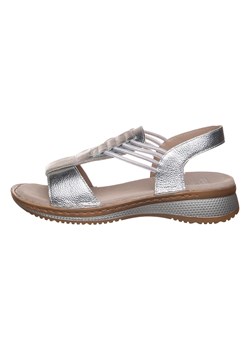 Ara Shoes Skórzane sandały w kolorze srebrnym ze sklepu Limango Polska w kategorii Sandały damskie - zdjęcie 163800166