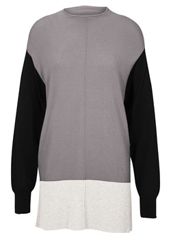 Heine Sweter w kolorze szaro-czarnym ze sklepu Limango Polska w kategorii Swetry damskie - zdjęcie 163802325