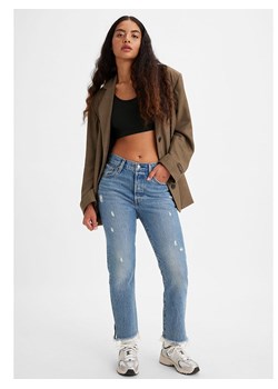 Levi´s Dżinsy &quot;501® Crop&quot; - Regular fit - w kolorze niebieskim ze sklepu Limango Polska w kategorii Jeansy damskie - zdjęcie 163802778