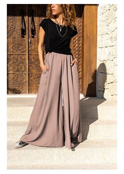 Gunes Kizi Spodnie w kolorze jasnobrązowym ze sklepu Limango Polska w kategorii Spodnie damskie - zdjęcie 163803896
