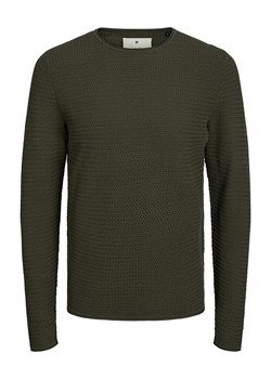 JACK &amp; JONES PLUS Sweter &quot;Miguel&quot; w kolorze zielonym ze sklepu Limango Polska w kategorii Swetry męskie - zdjęcie 163806776