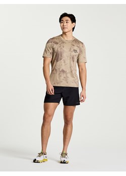Saucony Koszulka sportowa w kolorze beżowym ze sklepu Limango Polska w kategorii T-shirty męskie - zdjęcie 163807599
