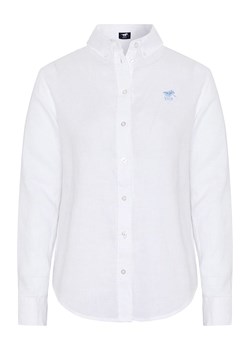 Polo Sylt Lniana koszula - Regular fit - w kolorze białym ze sklepu Limango Polska w kategorii Koszule damskie - zdjęcie 163808797