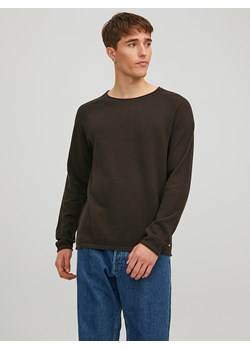 Jack &amp; Jones Sweter &quot;Hill&quot; w kolorze jasnobrązowym ze sklepu Limango Polska w kategorii Swetry męskie - zdjęcie 163809465