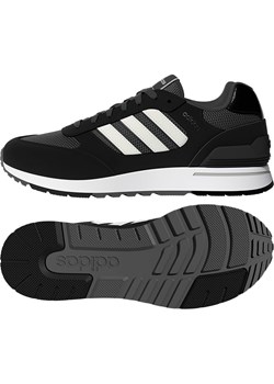 adidas Buty &quot;Run 80s&quot; w kolorze czarnym do biegania ze sklepu Limango Polska w kategorii Buty sportowe męskie - zdjęcie 163809597