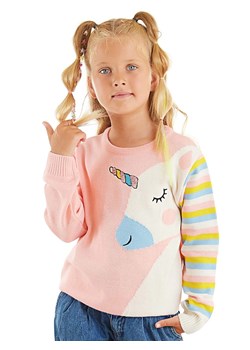 Denokids Sweter &quot;Unicorn&quot; w kolorze jasnoróżowym ze sklepu Limango Polska w kategorii Swetry dziewczęce - zdjęcie 163811108