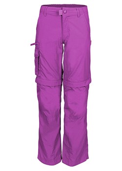 Trollkids Spodnie trekkingowe Zipp-Off &quot;Oppland&quot; - Regular fit - w kolorze fioletowym ze sklepu Limango Polska w kategorii Spodnie dziewczęce - zdjęcie 163813747