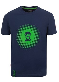 Trollkids Koszulka funkcyjna &quot;Pointillism&quot; w kolorze granatowo-jasnozielonym ze sklepu Limango Polska w kategorii T-shirty męskie - zdjęcie 163814057
