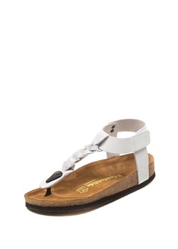 Comfortfusse Skórzane sandały w kolorze białym ze sklepu Limango Polska w kategorii Sandały damskie - zdjęcie 163814706