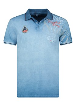 Geographical Norway Koszulka polo w kolorze niebieskim ze sklepu Limango Polska w kategorii T-shirty męskie - zdjęcie 163816929
