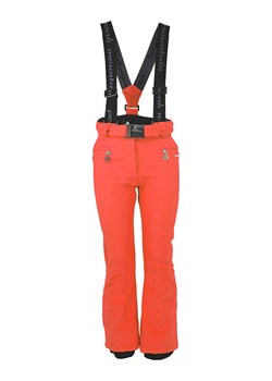 Peak Mountain Softshellowe spodnie narciarskie w kolorze pomarańczowym ze sklepu Limango Polska w kategorii Spodnie dziewczęce - zdjęcie 163818009
