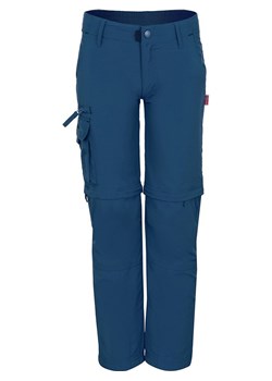 Trollkids Spodnie trekkingowe Zipp-Off &quot;Oppland&quot; - Slim fit - w kolorze granatowym ze sklepu Limango Polska w kategorii Spodnie chłopięce - zdjęcie 163818487