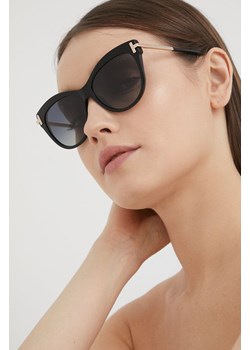 Tom Ford okulary przeciwsłoneczne damskie kolor czarny ze sklepu PRM w kategorii Okulary przeciwsłoneczne damskie - zdjęcie 163821085