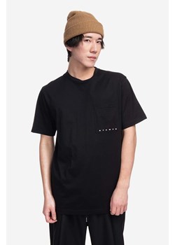 STAMPD t-shirt bawełniany kolor czarny gładki SLA.M3098TE-BLK ze sklepu PRM w kategorii T-shirty męskie - zdjęcie 163821139