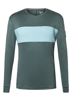 super.natural Koszulka funkcyjna &quot;Gravier&quot; w kolorze zielono-błękitnym ze sklepu Limango Polska w kategorii T-shirty męskie - zdjęcie 163826646