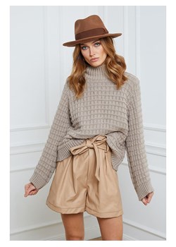 Joséfine Sweter w kolorze szarobrązowym ze sklepu Limango Polska w kategorii Swetry damskie - zdjęcie 163827626