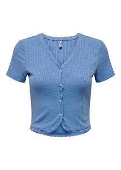 ONLY Bluzka &quot;Cille&quot; w kolorze niebieskim ze sklepu Limango Polska w kategorii Bluzki damskie - zdjęcie 163828897