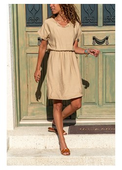 Gunes Kizi Sukienka w kolorze beżowym ze sklepu Limango Polska w kategorii Sukienki - zdjęcie 163830847