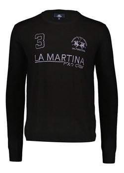 La Martina Sweter w kolorze czarnym ze sklepu Limango Polska w kategorii Swetry męskie - zdjęcie 163832077