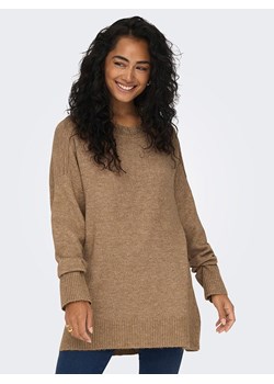 ONLY Sweter w kolorze karmelowym ze sklepu Limango Polska w kategorii Swetry damskie - zdjęcie 163832135