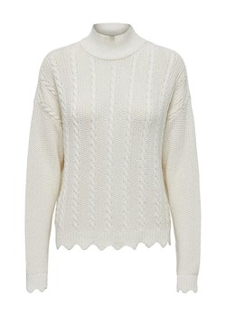 ONLY Sweter &quot;Esma&quot; w kolorze białym ze sklepu Limango Polska w kategorii Swetry damskie - zdjęcie 163832177