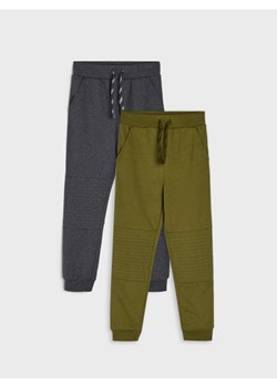 Sinsay - Spodnie dresowe jogger 2 pack - szary ze sklepu Sinsay w kategorii Spodnie chłopięce - zdjęcie 163833318