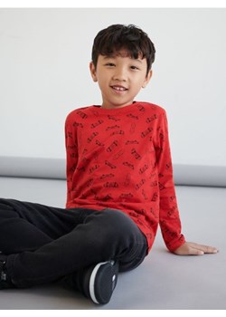 Sinsay - Koszulka z nadrukiem - czerwony ze sklepu Sinsay w kategorii T-shirty chłopięce - zdjęcie 163833325