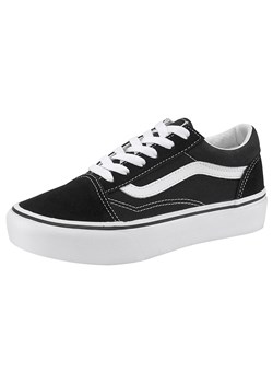 Vans Skórzane sneakersy w kolorze czarnym ze sklepu Limango Polska w kategorii Trampki dziecięce - zdjęcie 163852096