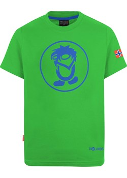 Trollkids Koszulka funkcyjna &quot;Troll&quot; w kolorze zielonym ze sklepu Limango Polska w kategorii T-shirty chłopięce - zdjęcie 163852838
