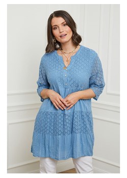 Curvy Lady Sukienka w kolorze niebieskim ze sklepu Limango Polska w kategorii Sukienki - zdjęcie 163854878
