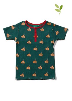 Little Green Radicals Koszulka w kolorze morskim ze sklepu Limango Polska w kategorii Bluzki dziewczęce - zdjęcie 163854919