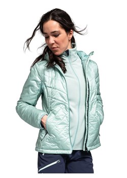 Schöffel Kurtka hybrydowa "Stams" w kolorze turkusowym - id: 13639516 - marki Schöffel - 163857426 Schöffel Kurtka hybrydowa "Stams" w kolorze turkusowym ze sklepu Limango Polska w kategorii Kurtki damskie - zdjęcie 163857426