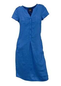 Heine Lniana sukienka w kolorze niebieskim ze sklepu Limango Polska w kategorii Sukienki - zdjęcie 163860727