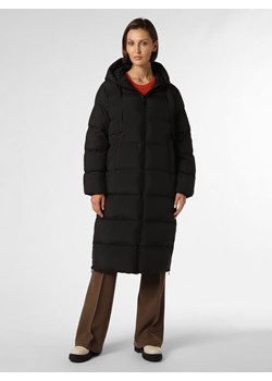 Opus Damski płaszcz pikowany Kobiety Sztuczne włókno czarny jednolity ze sklepu vangraaf w kategorii Płaszcze damskie - zdjęcie 163862398