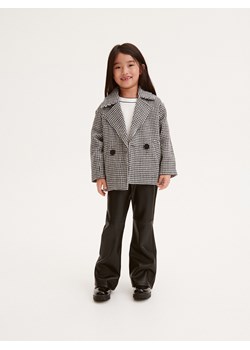 Reserved - Ocieplany płaszcz w pepitkę - wielobarwny ze sklepu Reserved w kategorii Płaszcze dziewczęce - zdjęcie 163873276