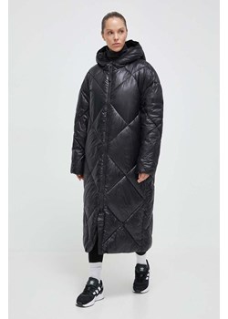 Didriksons kurtka damska kolor czarny zimowa oversize ze sklepu ANSWEAR.com w kategorii Kurtki damskie - zdjęcie 163874745
