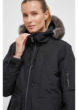 Burton kurtka puchowa damska kolor czarny zimowa ze sklepu ANSWEAR.com w kategorii Kurtki damskie - zdjęcie 163874896